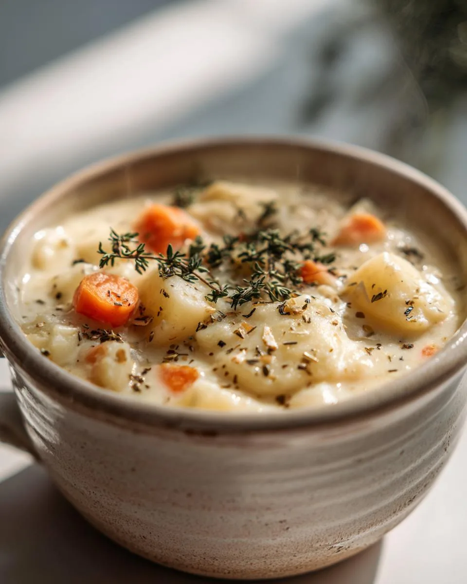 Old-Fashioned Potato Soup - detail 2