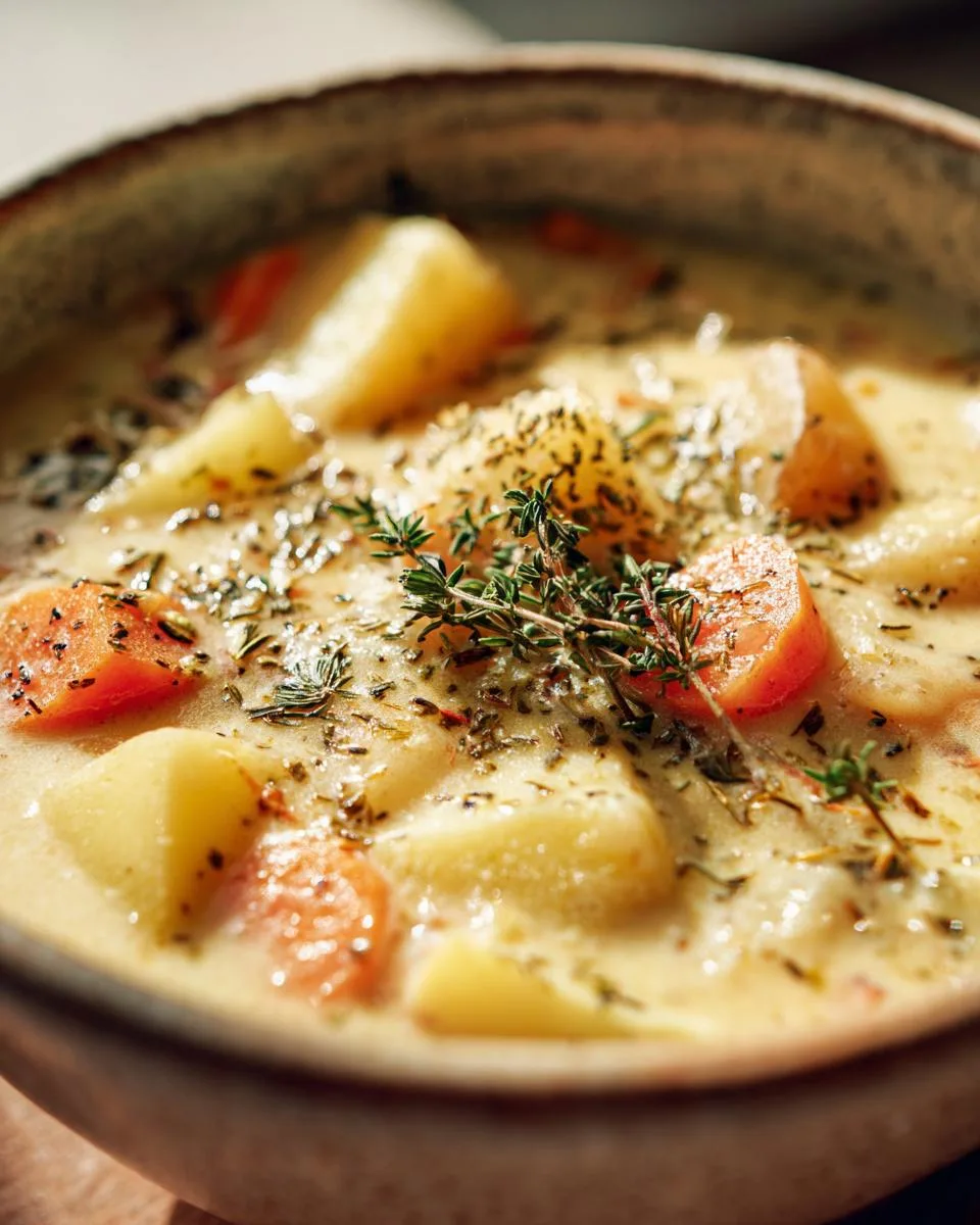 Old-Fashioned Potato Soup - detail 3