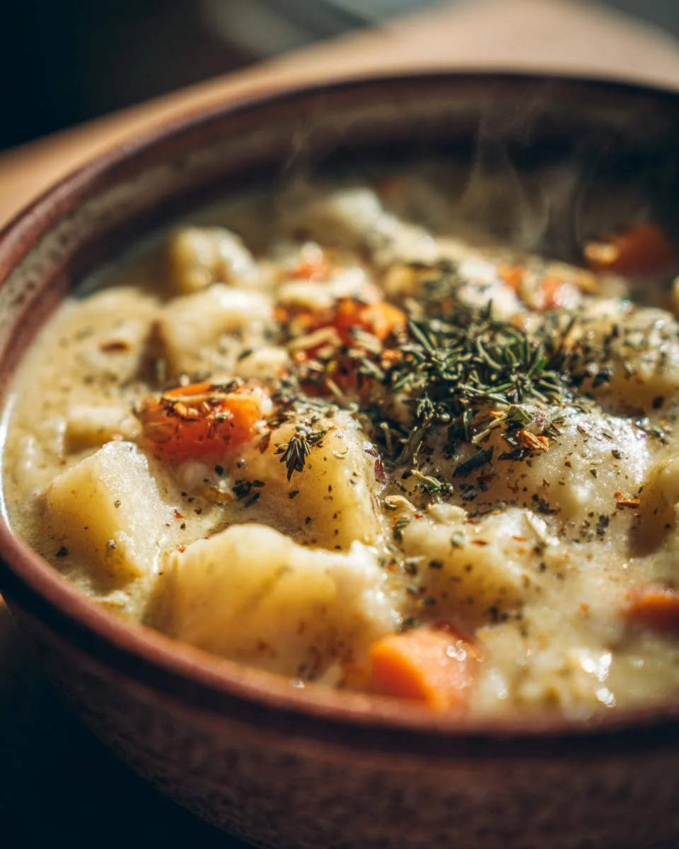 Old-Fashioned Potato Soup - detail 4