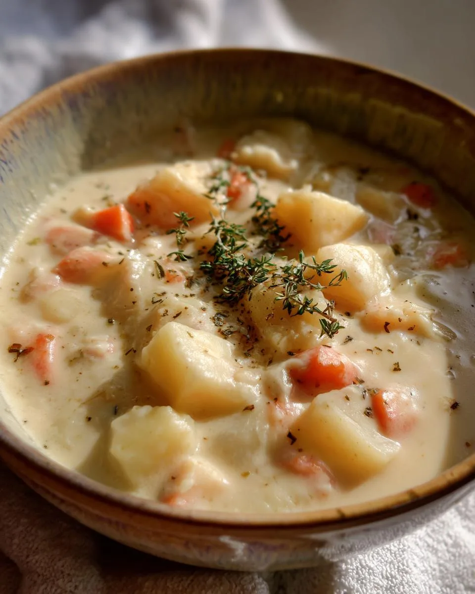 Old-Fashioned Potato Soup - detail 5