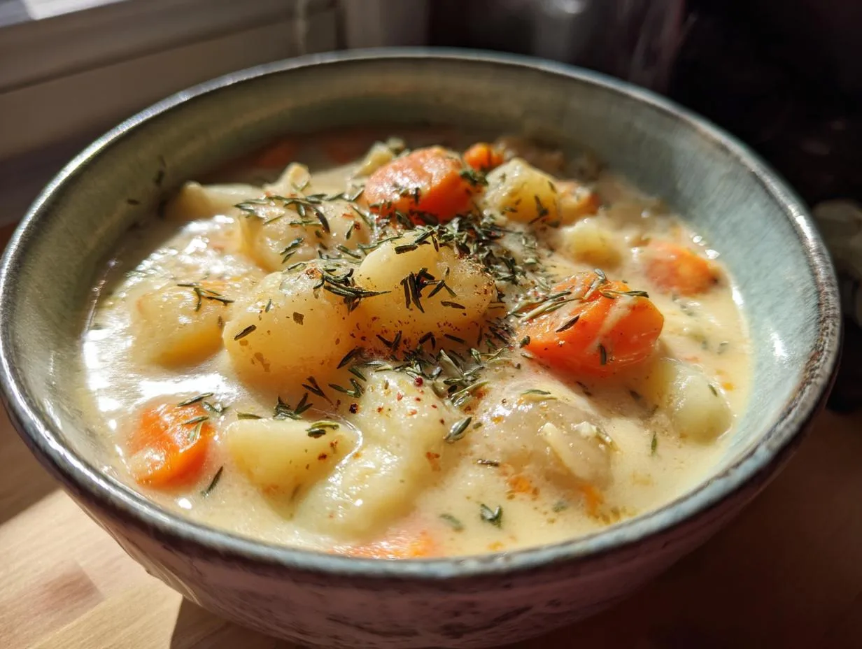 Creamy Old-Fashioned Potato Soup Recipe Ready in 30 Minutes