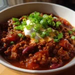 One Pot Beef Chili