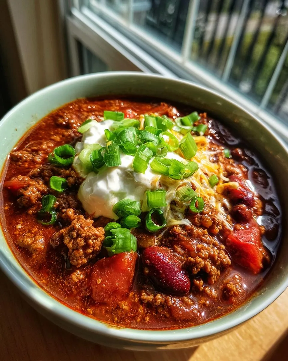 One Pot Beef Chili - detail 4
