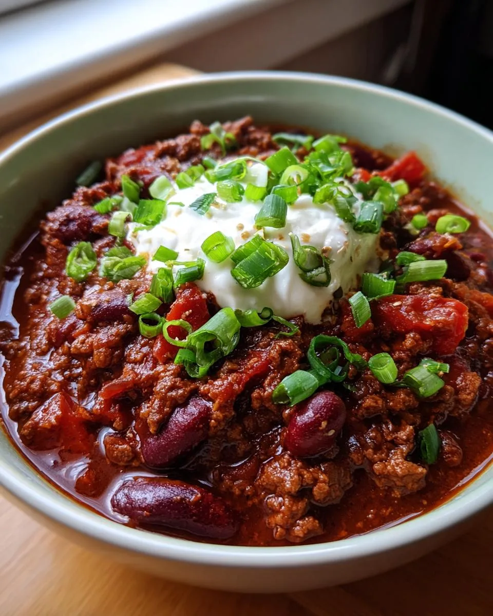 One Pot Beef Chili - detail 5