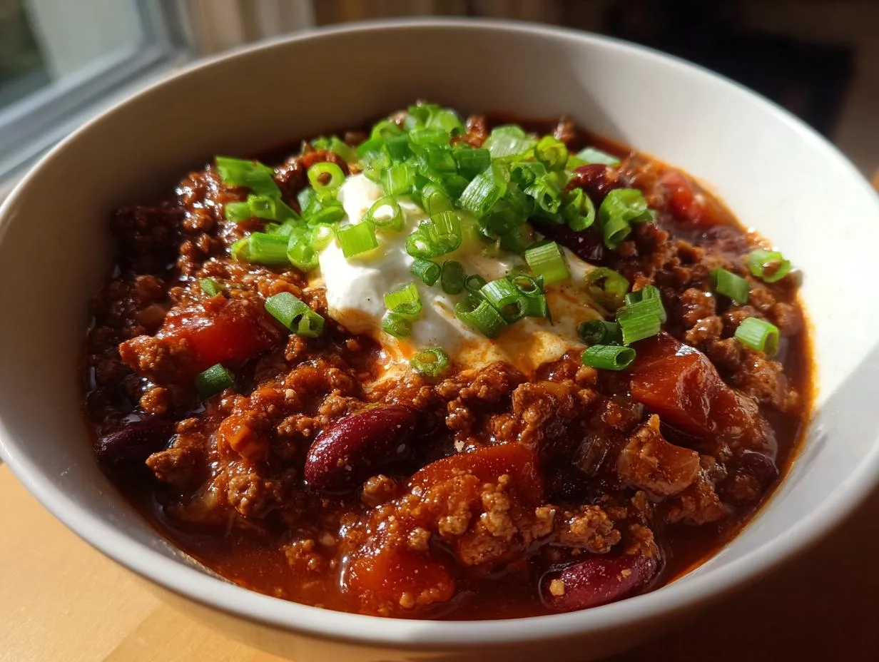 35-Minute One Pot Beef Chili for Effortless Comfort