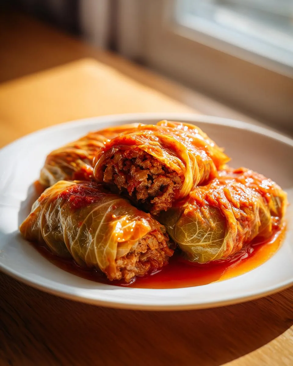 Oven Baked Cabbage Rolls - detail 4