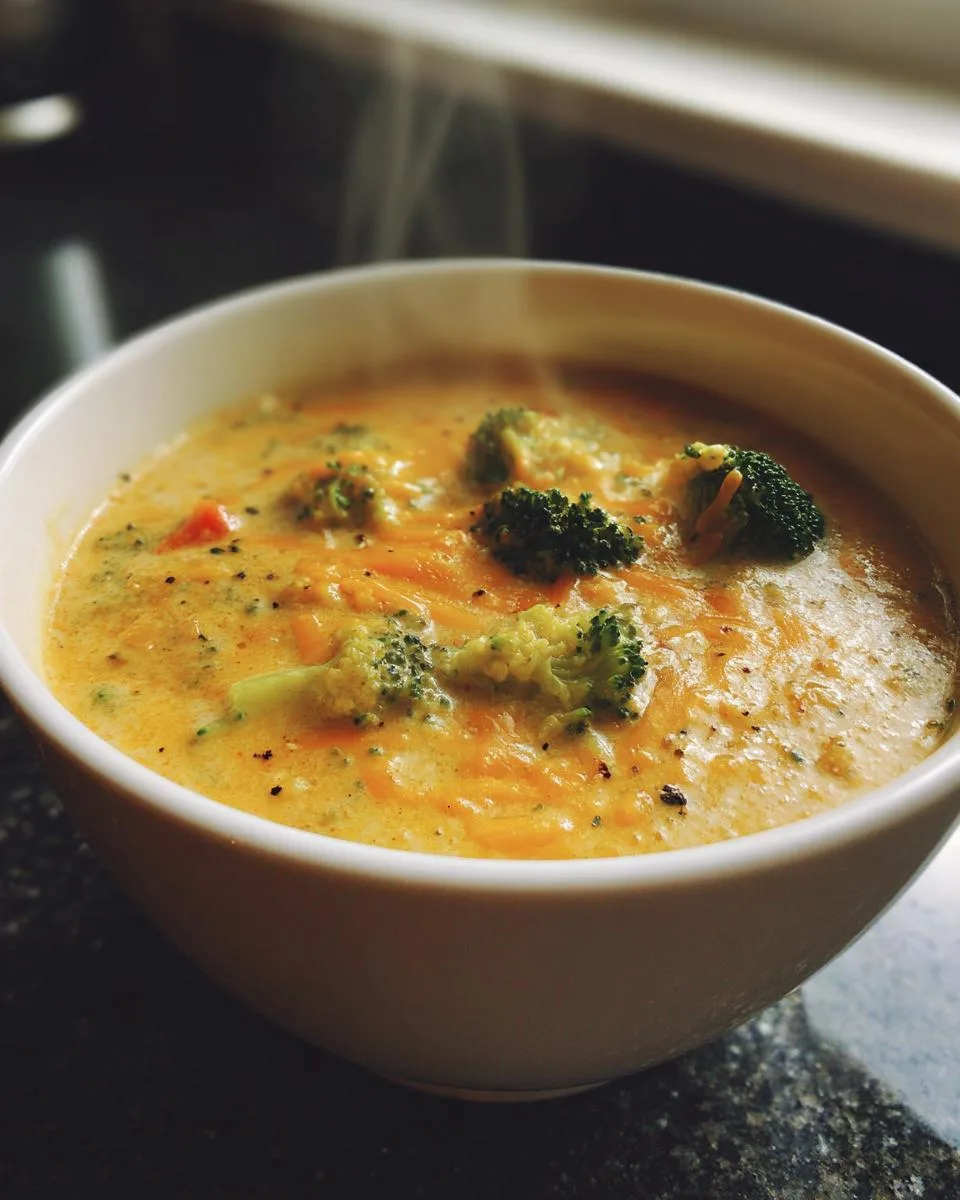 Panera Broccoli Cheddar Soup - detail 5