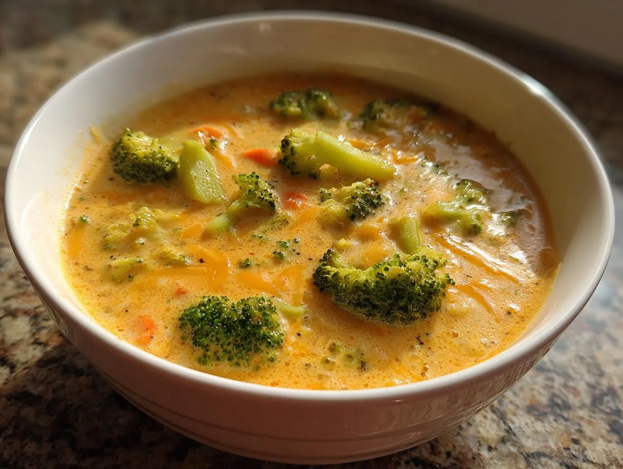 Panera Broccoli Cheddar Soup Recipe – 5-Star Creamy Comfort