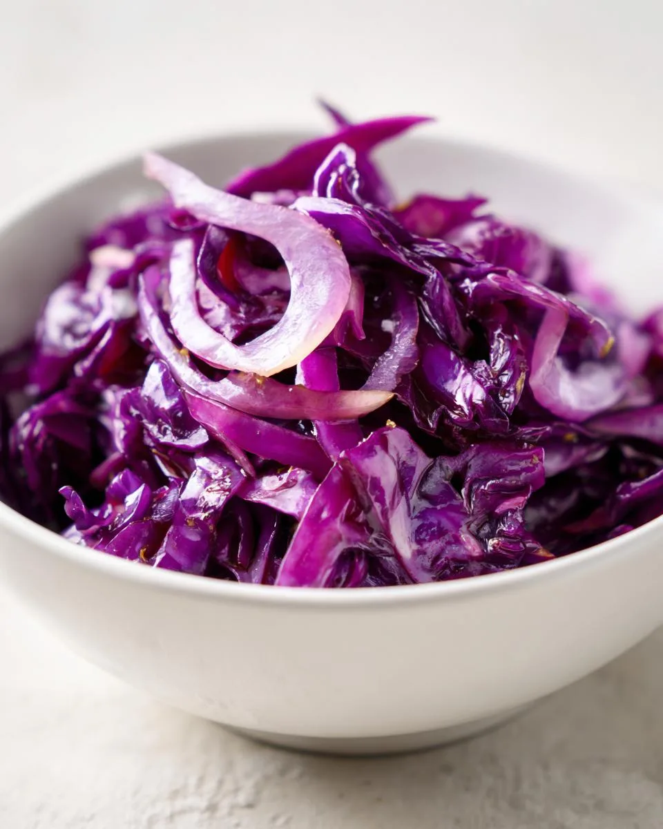 Red Cabbage Salad - detail 3