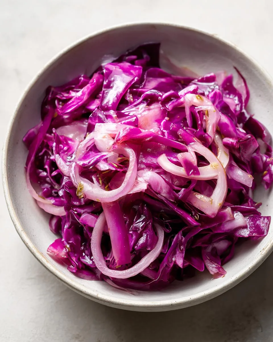 Red Cabbage Salad - detail 5