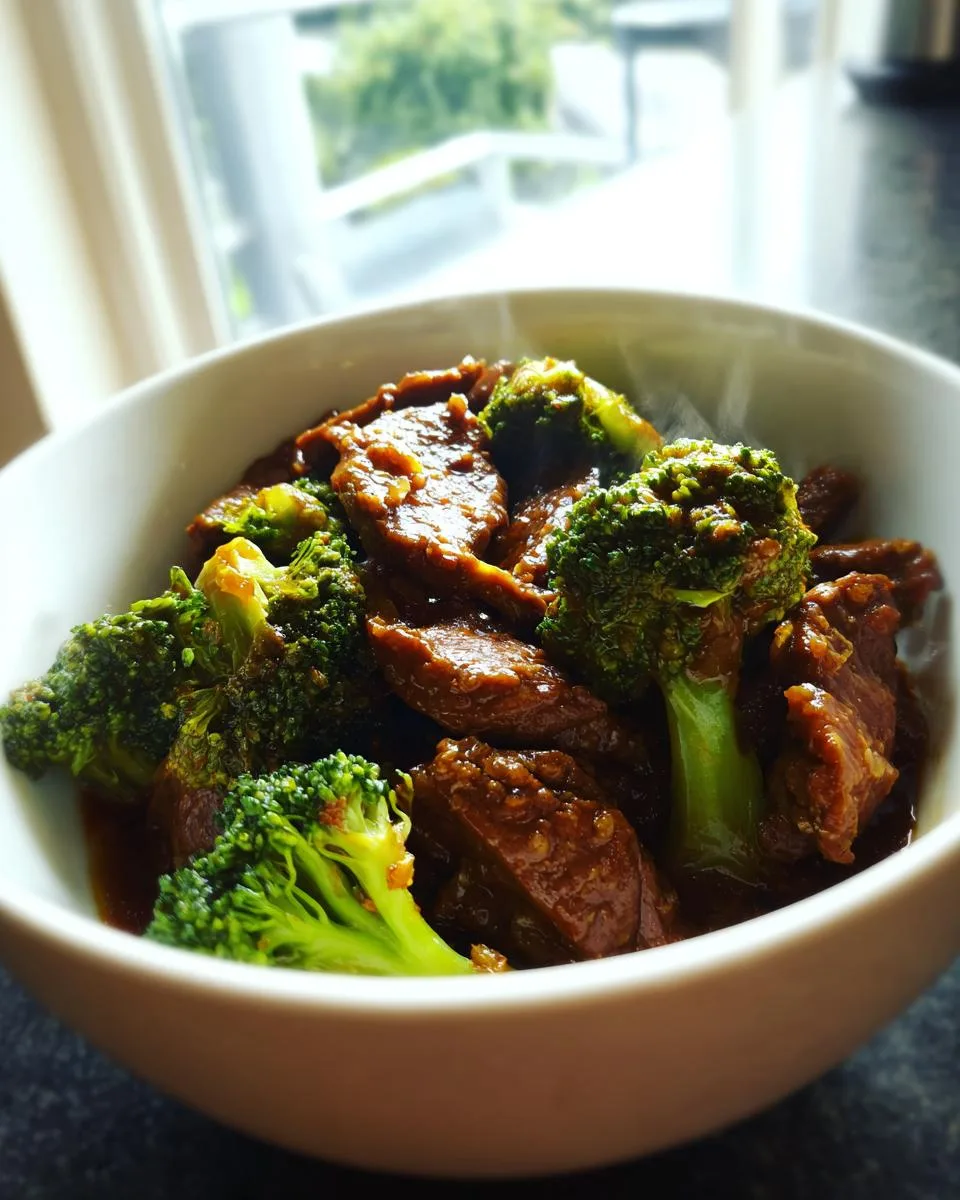 Slow Cooker Beef and Broccoli - detail 1