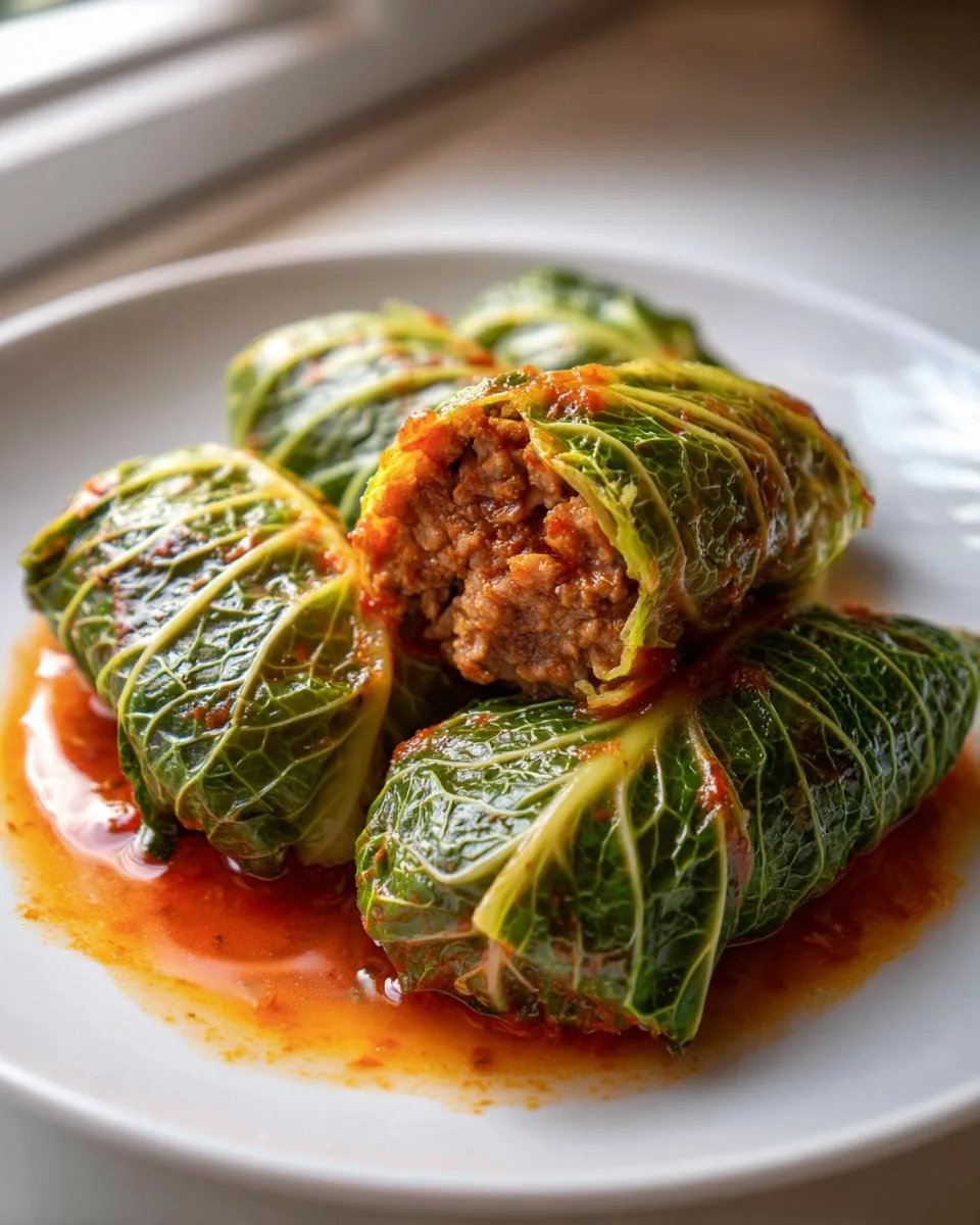 Slow Cooker Cabbage Rolls - detail 2