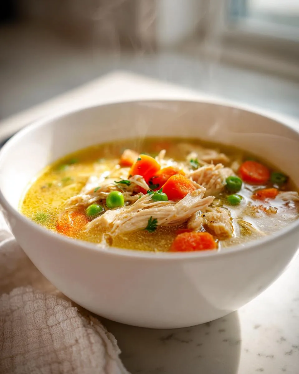 Slow Cooker Chicken Pot Pie Soup - detail 1