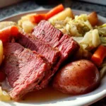 Slow Cooker Corned Beef Cabbage