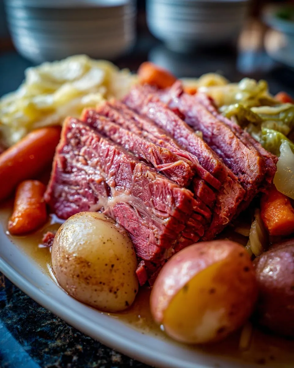 Slow Cooker Corned Beef Cabbage - detail 4