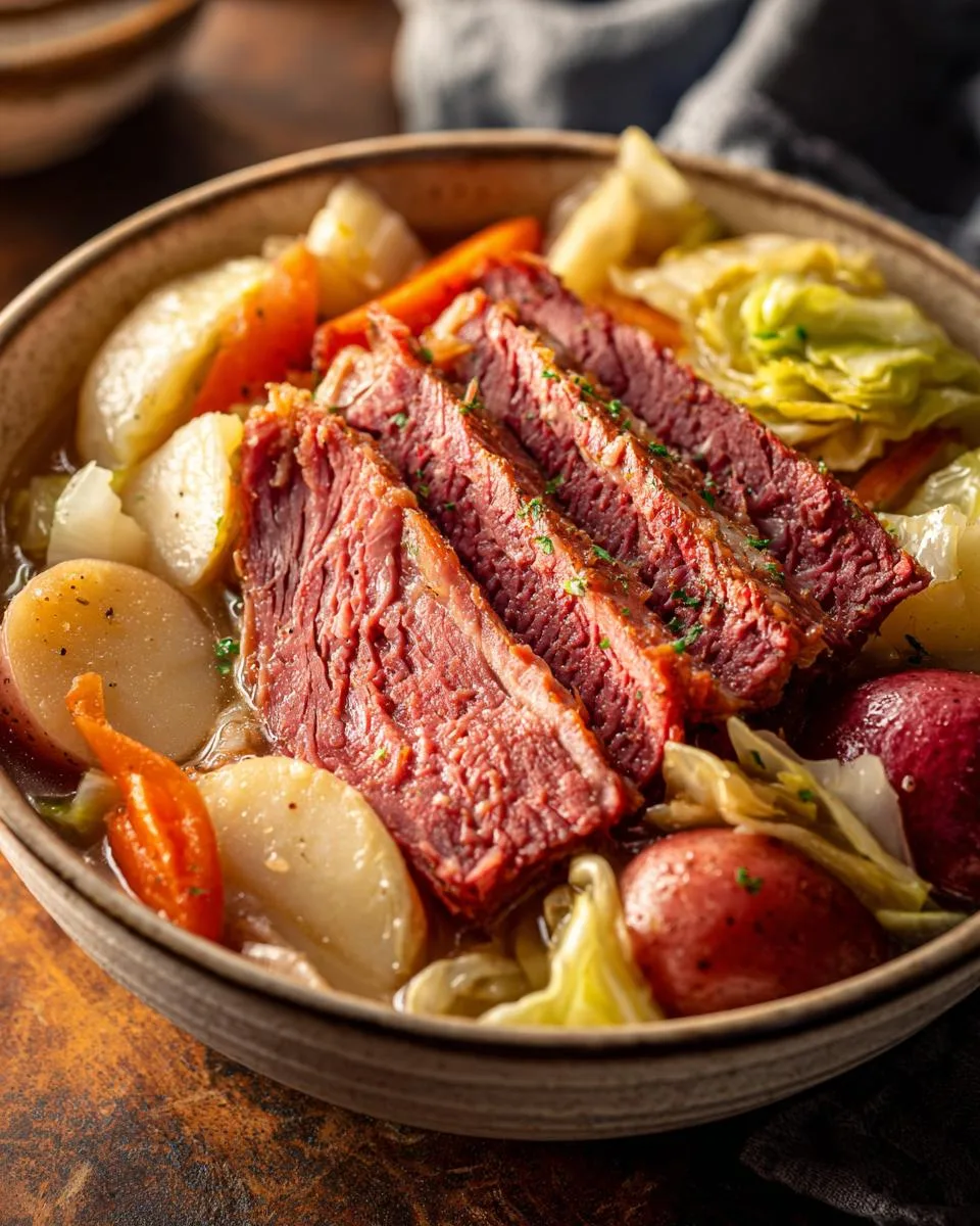 Slow Cooker Corned Beef Cabbage - detail 5