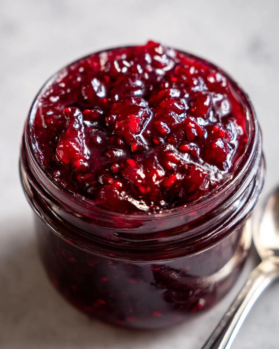 Small Batch Cherry Jam - detail 2