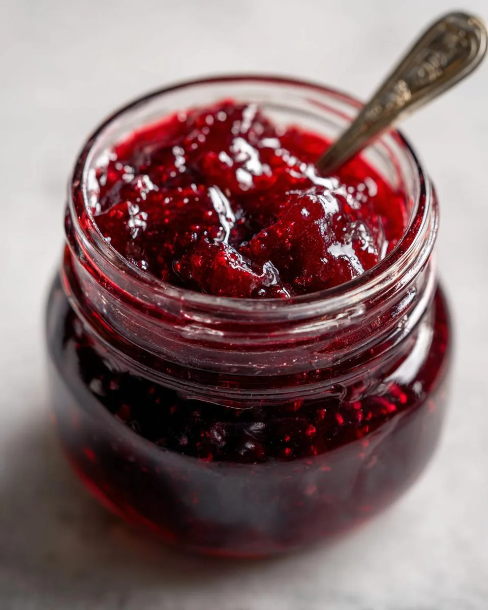 Small Batch Cherry Jam - detail 3