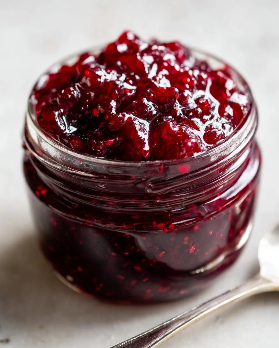 Small Batch Cherry Jam - detail 4