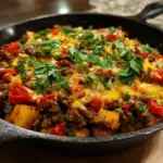 Southwest Beef Sweet Potato