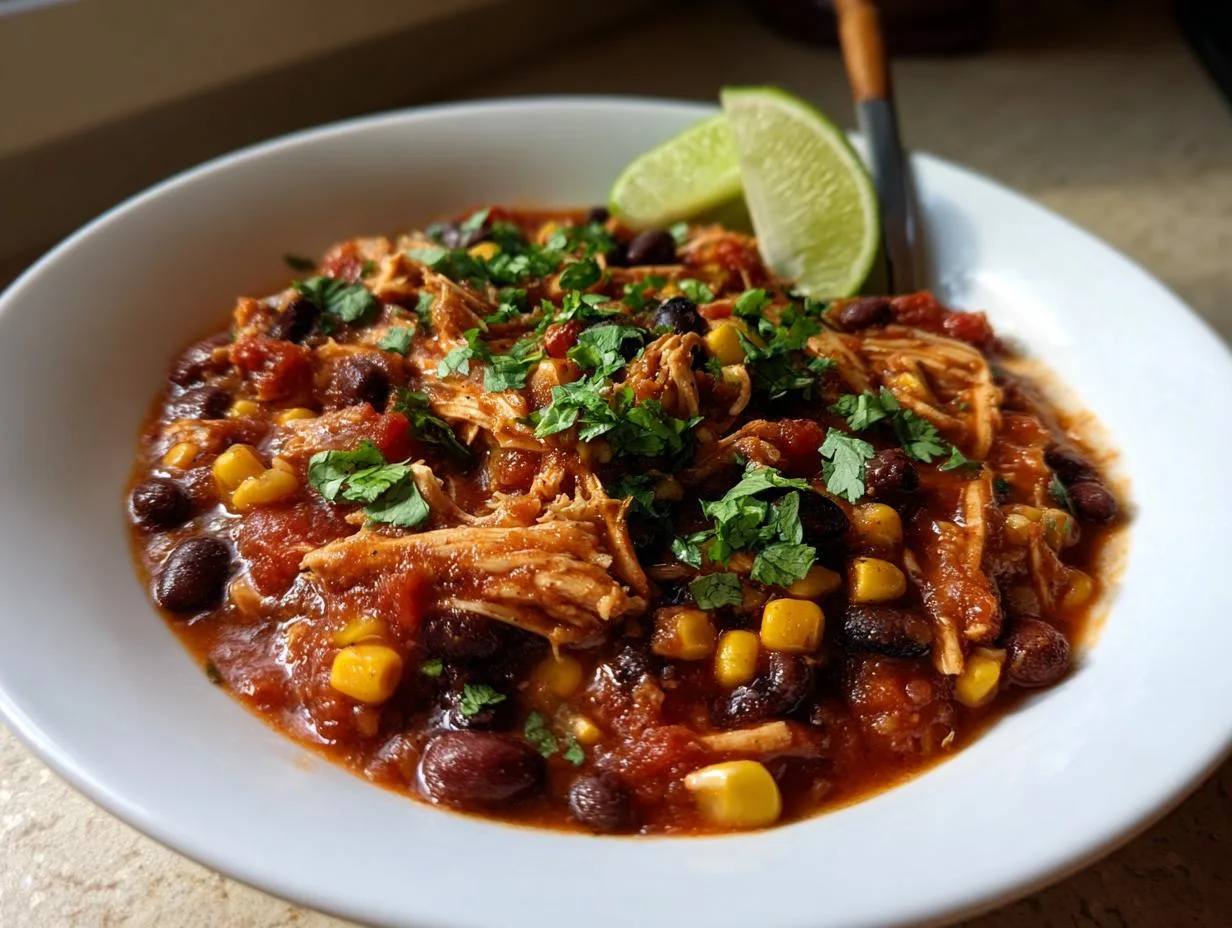 Spicy Salsa Chicken Chili: 1 Perfect Pot Comfort Food