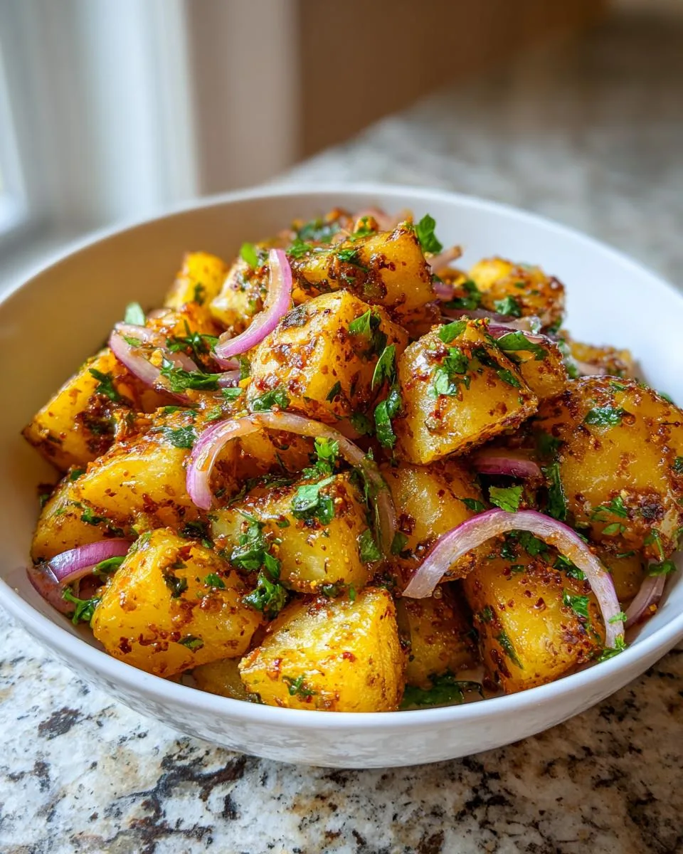 Sumac Potato Salad - detail 1