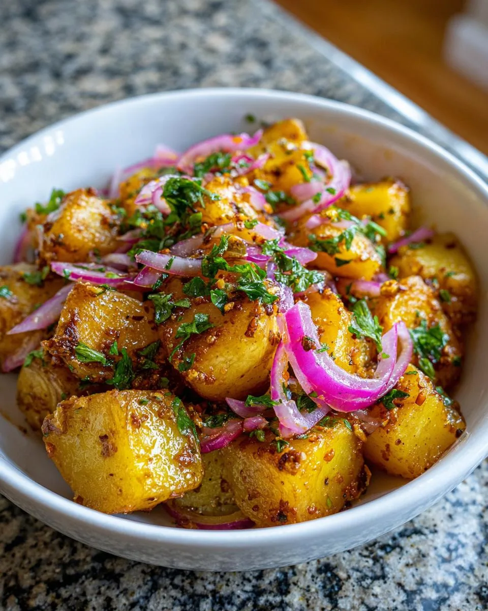 Sumac Potato Salad - detail 2
