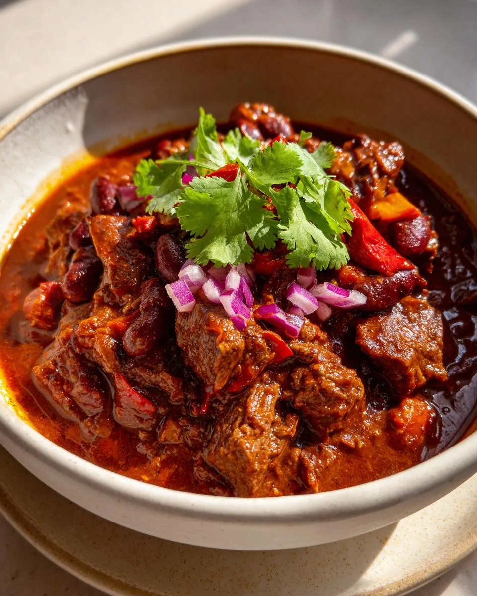 Texas Style Beef Chili - detail 4