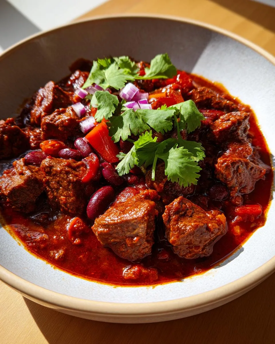 Texas Style Beef Chili - detail 5