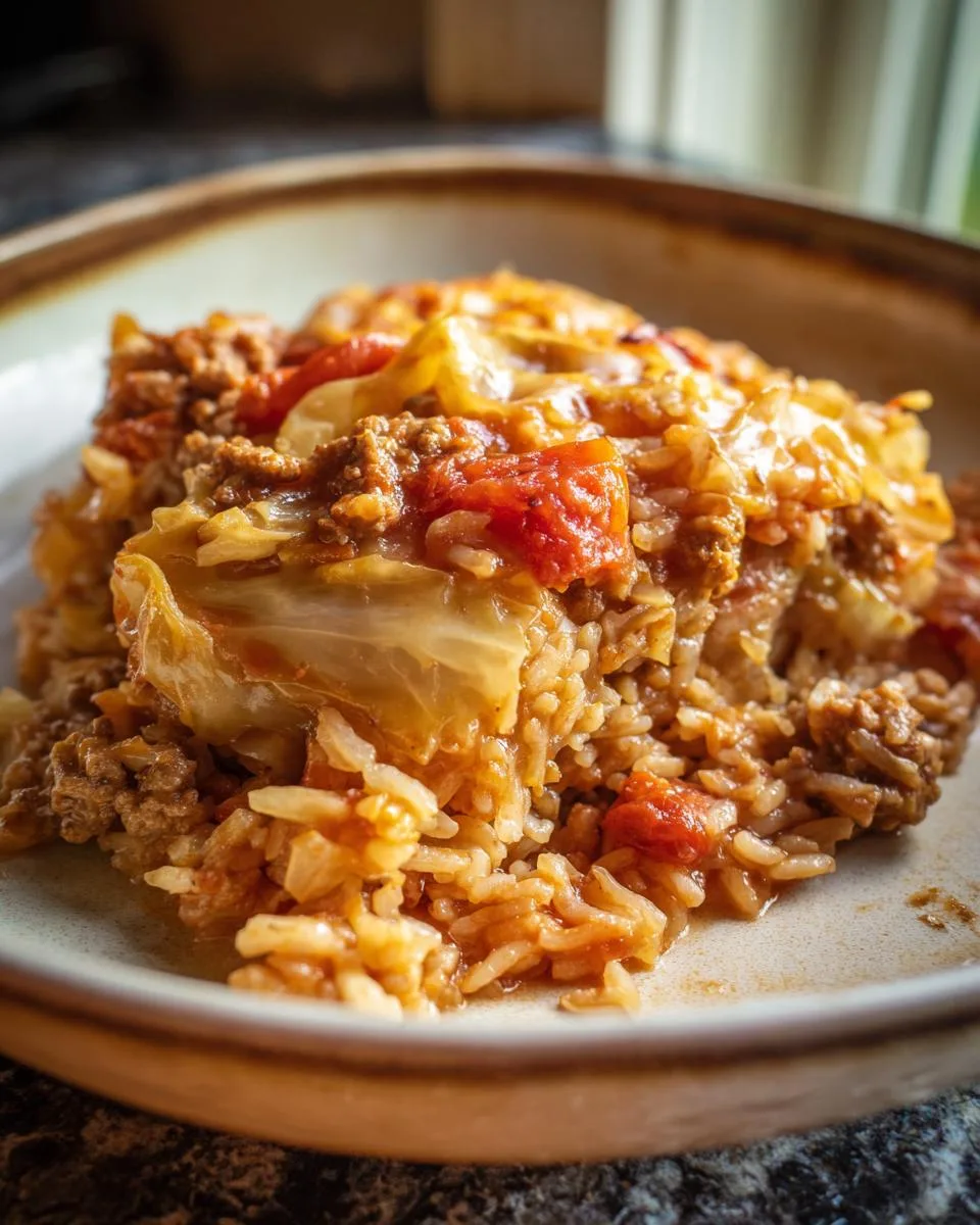 Unstuffed Cabbage Casserole - detail 4