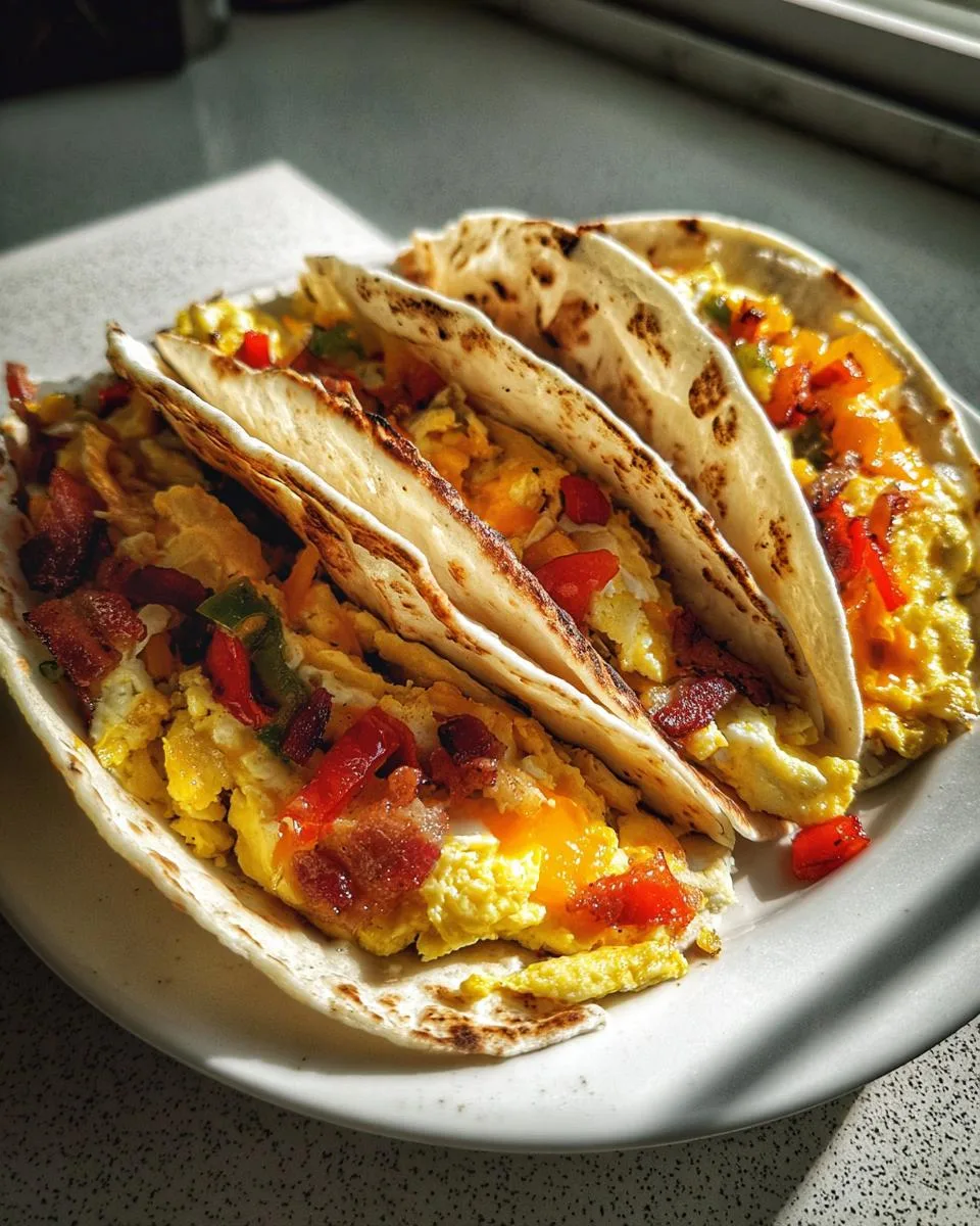 baked breakfast tacos - detail 4