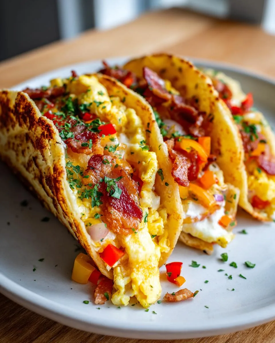 baked breakfast tacos - detail 5