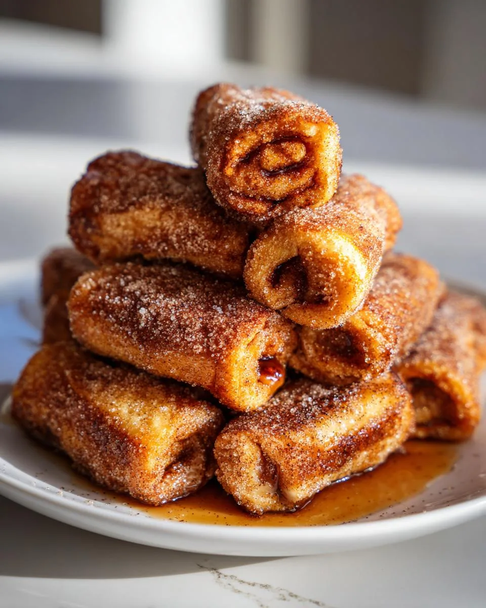 cinnamon sugar french toast roll-ups - detail 5