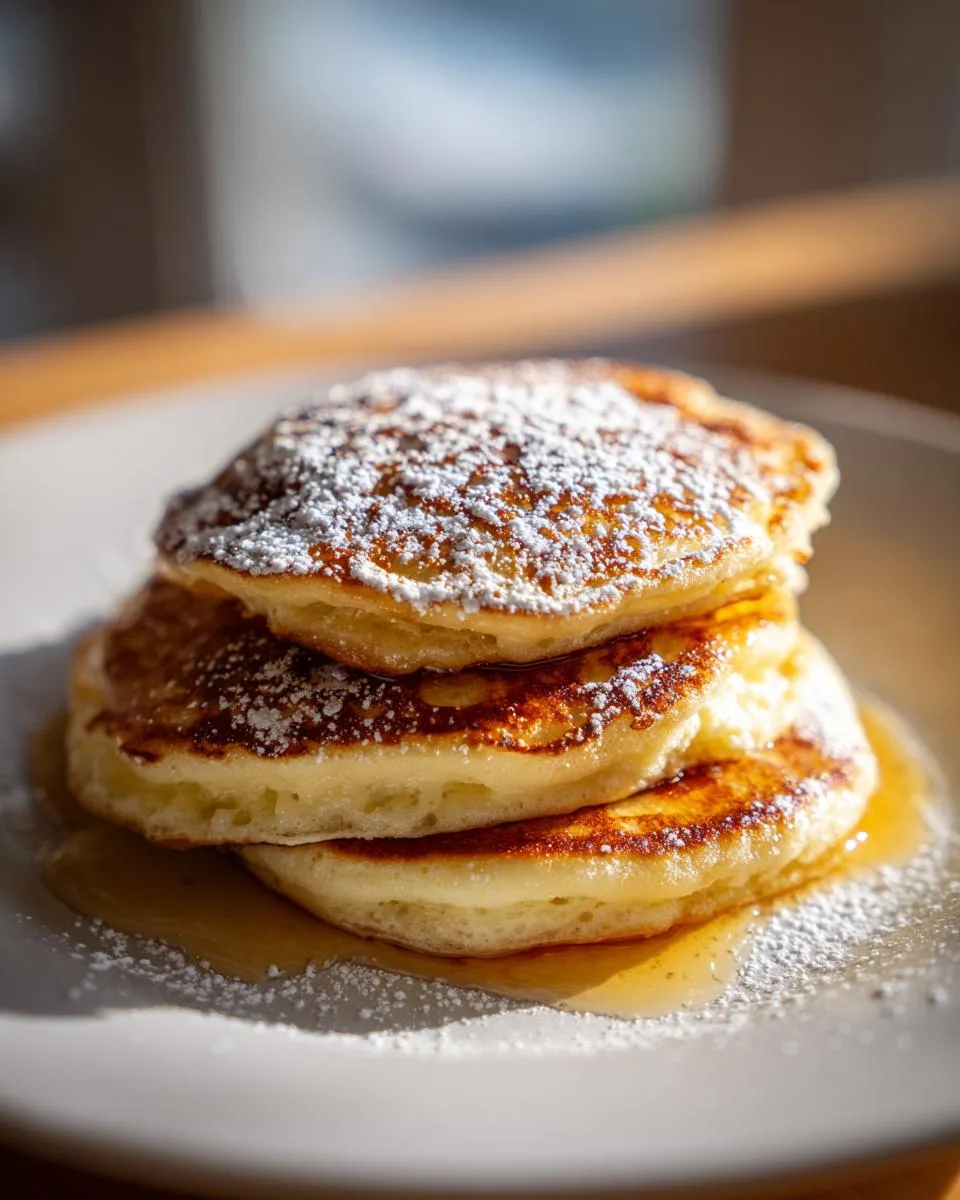 cottage cheese pancakes - detail 2
