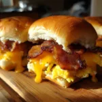 crack breakfast sliders