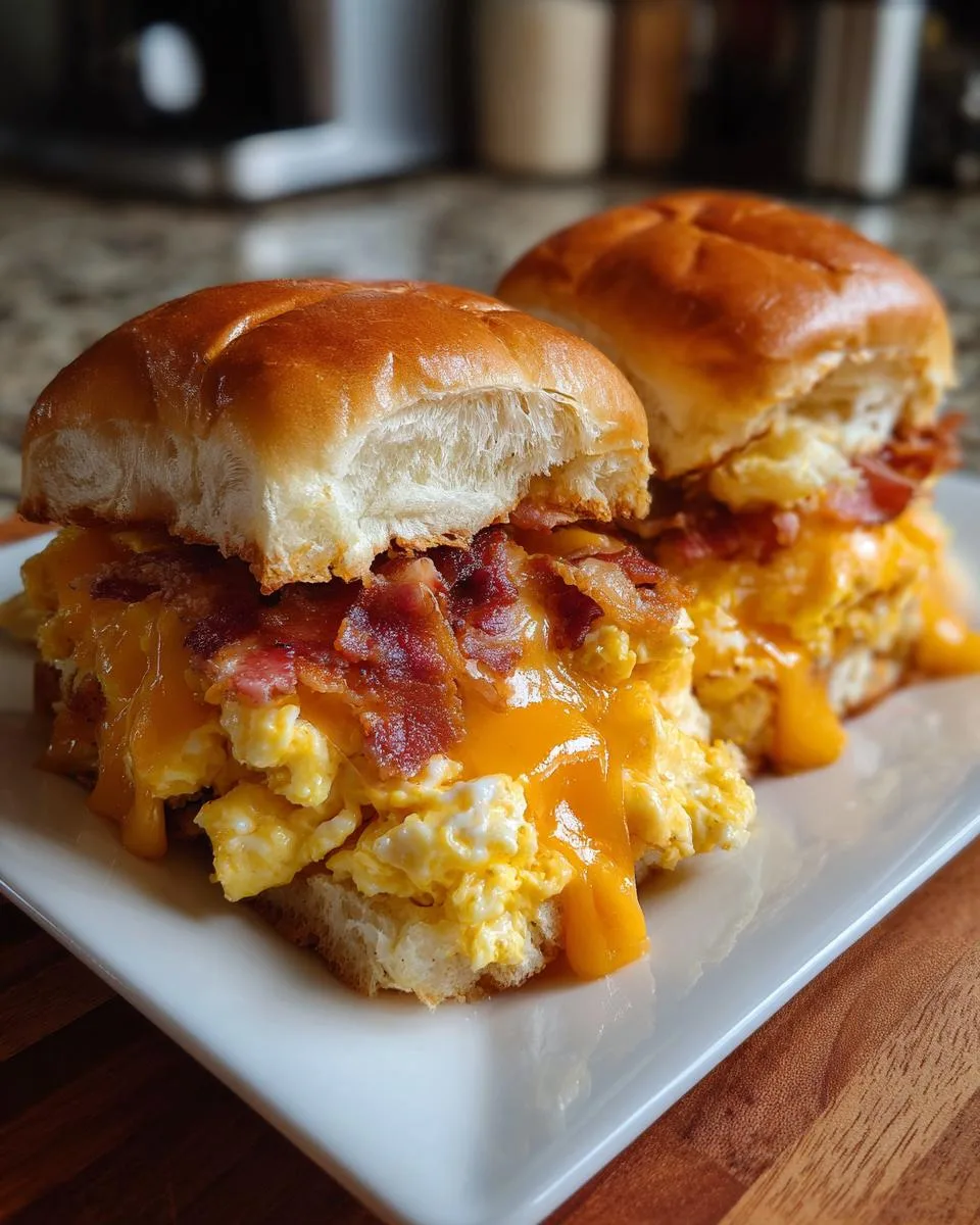 crack breakfast sliders - detail 4