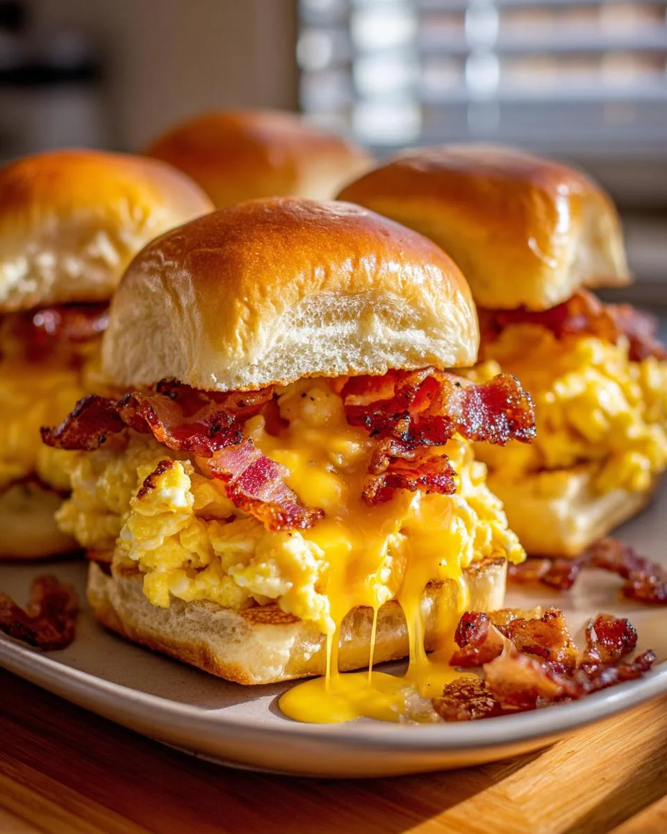 crack breakfast sliders - detail 5