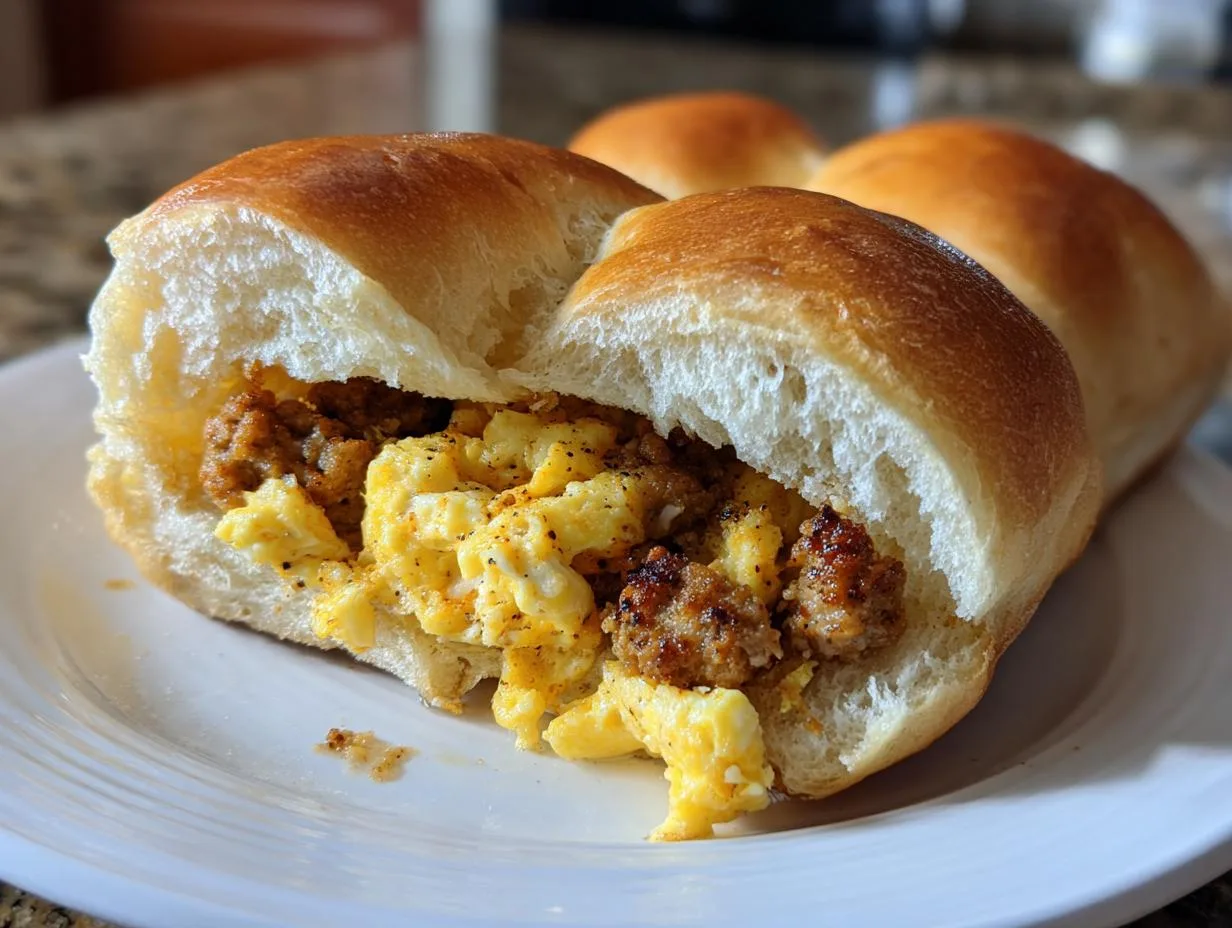 25-Minute Sausage Egg Breakfast Rolls That Will Wow Your Family