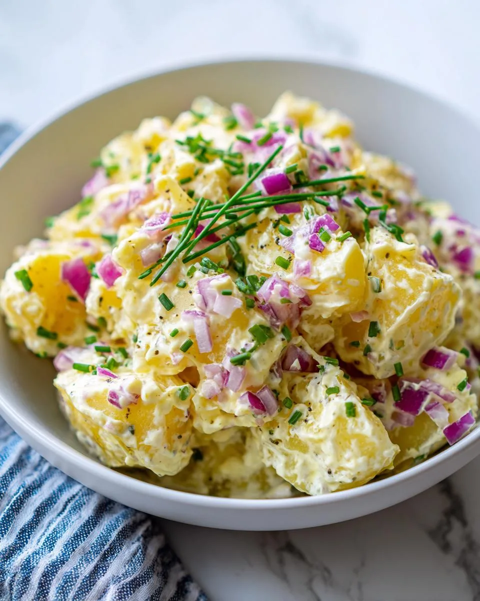 Austrian Style Potato Salad - detail 4