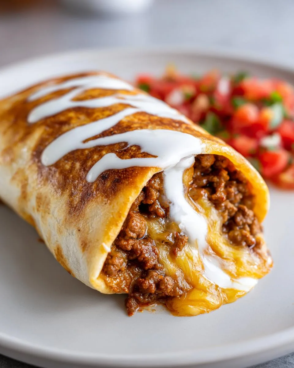 Beef Cheese Chimichangas - detail 1