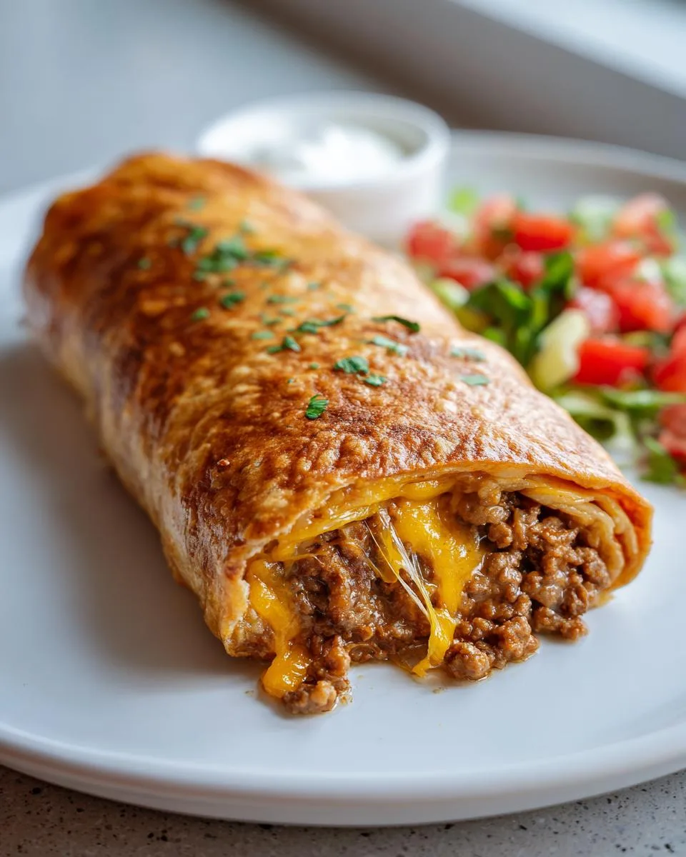 Beef Cheese Chimichangas - detail 3