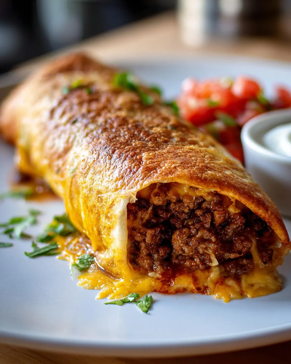 Beef Cheese Chimichangas - detail 4