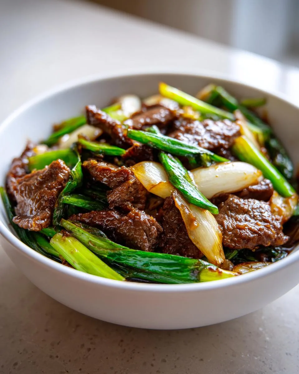 Beef Onion Stir Fry - detail 2