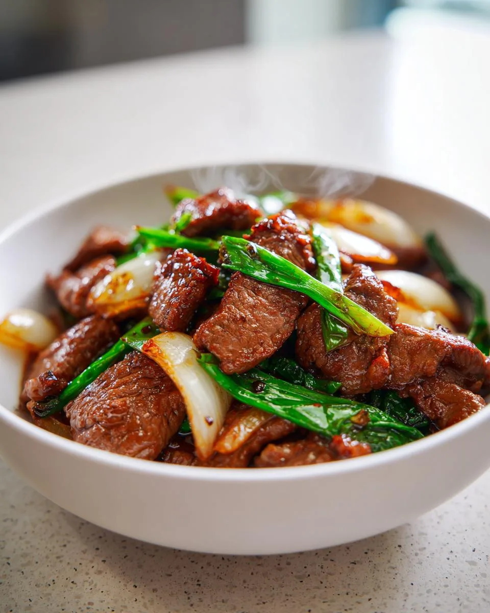 Beef Onion Stir Fry - detail 4