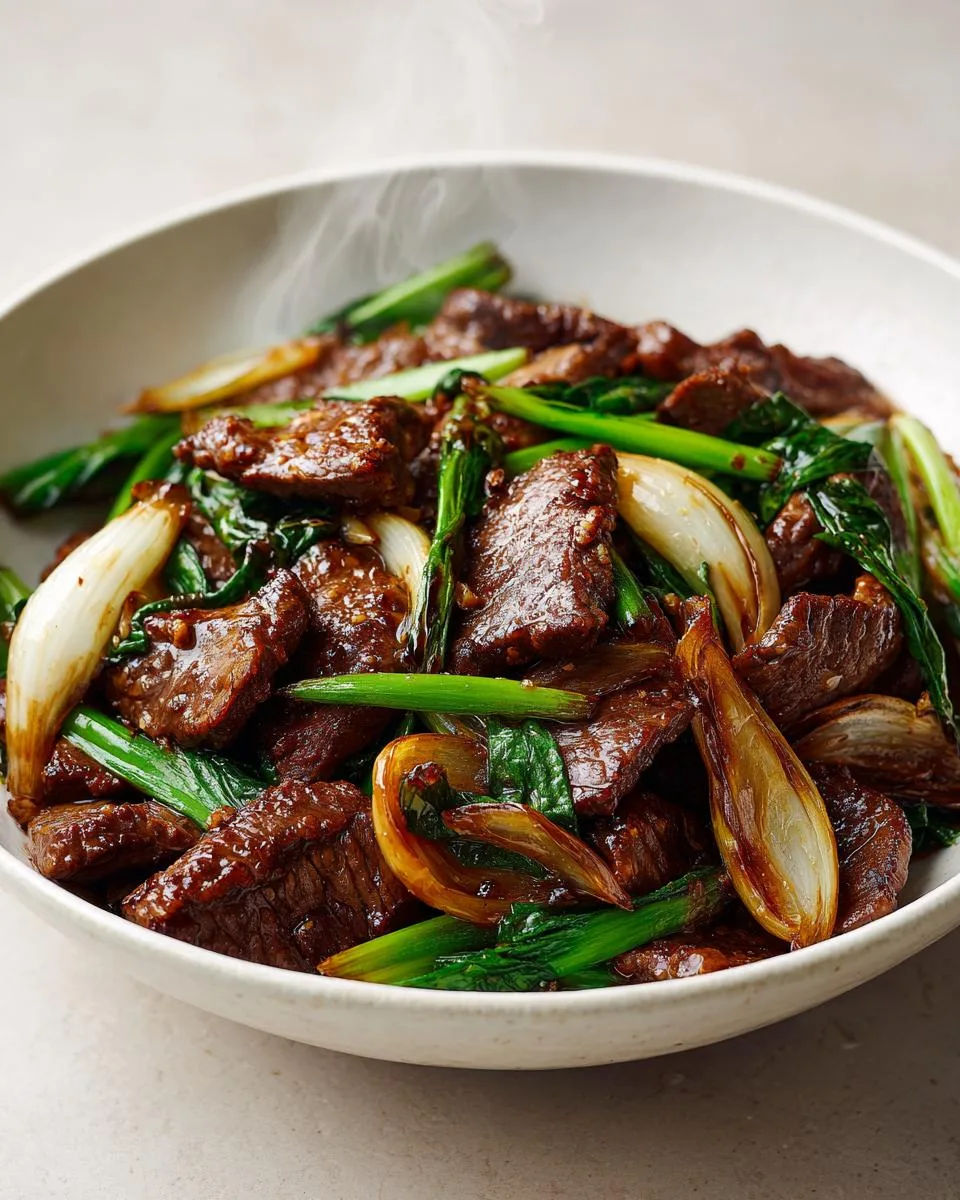 Beef Onion Stir Fry - detail 5