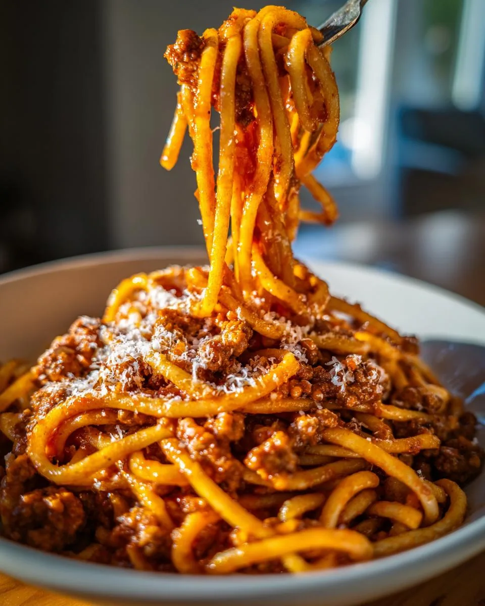 Bolognese Sauce - detail 1