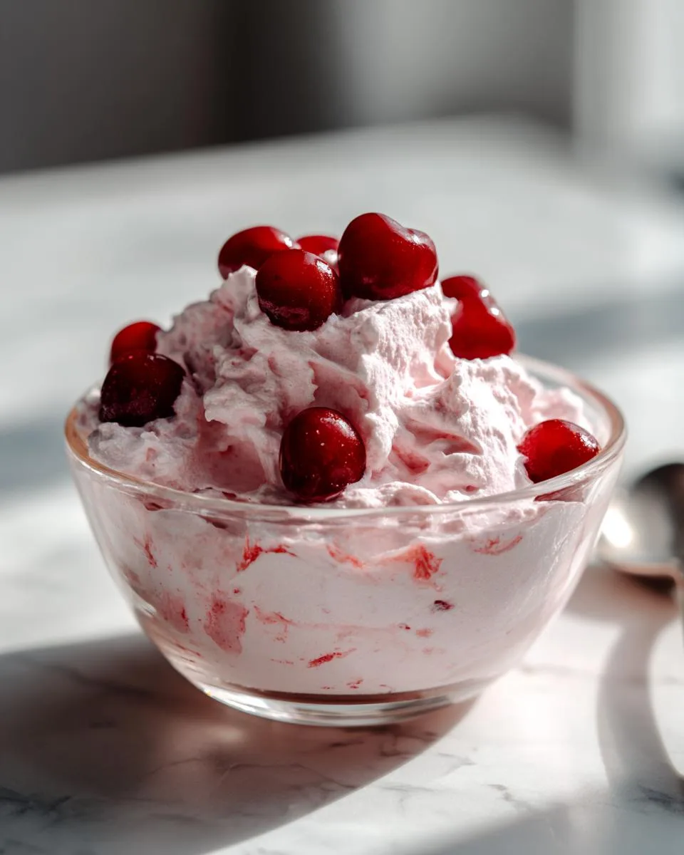 Cherry Cheesecake Fluff - detail 1