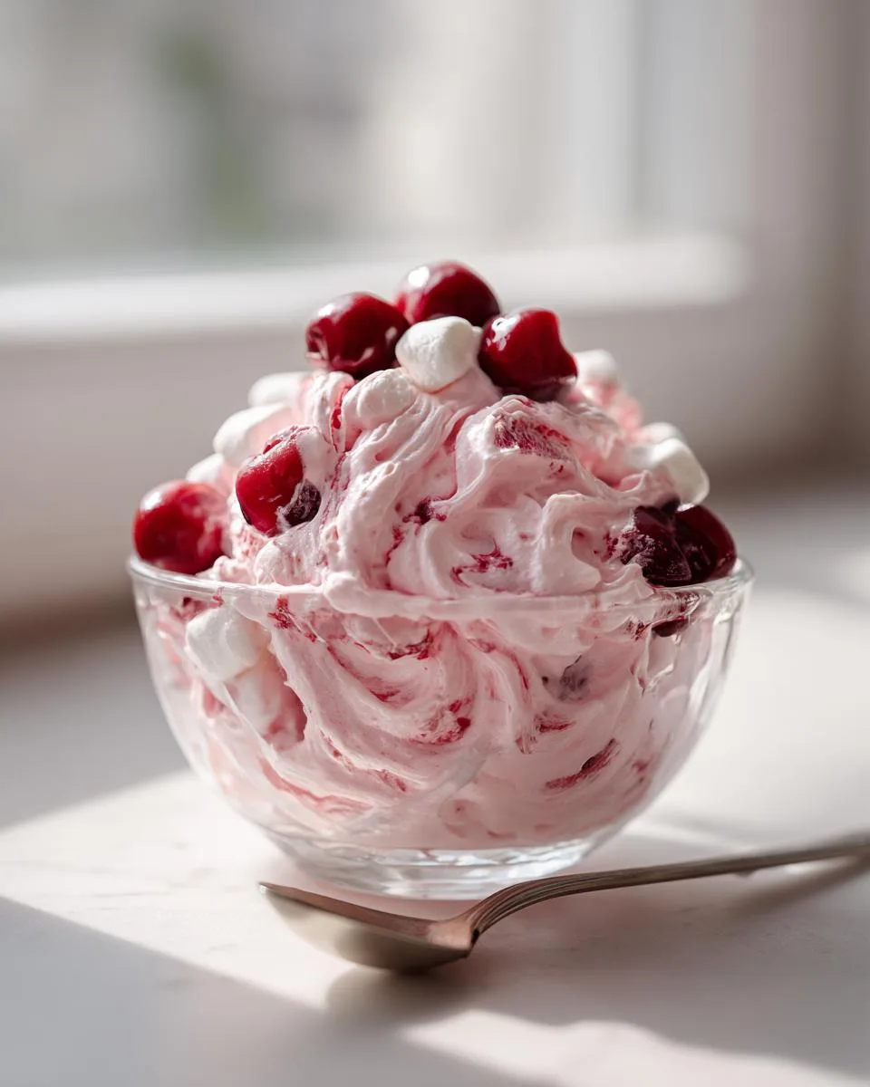 Cherry Cheesecake Fluff - detail 2