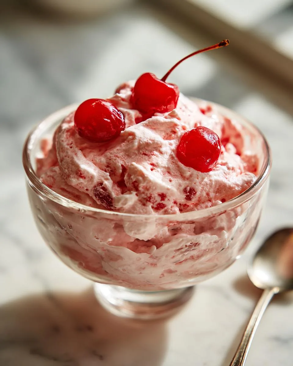 Cherry Cheesecake Fluff - detail 3