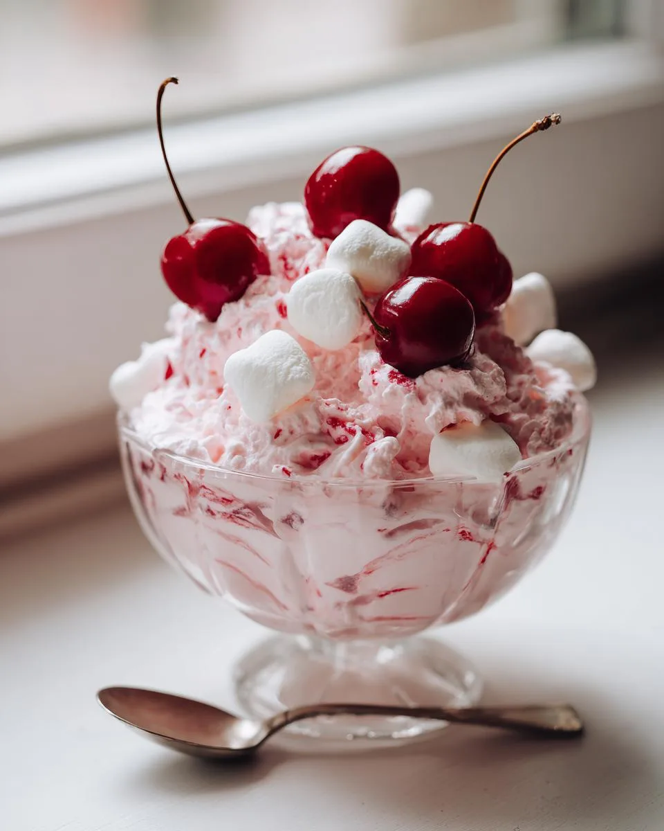 Cherry Cheesecake Fluff - detail 4